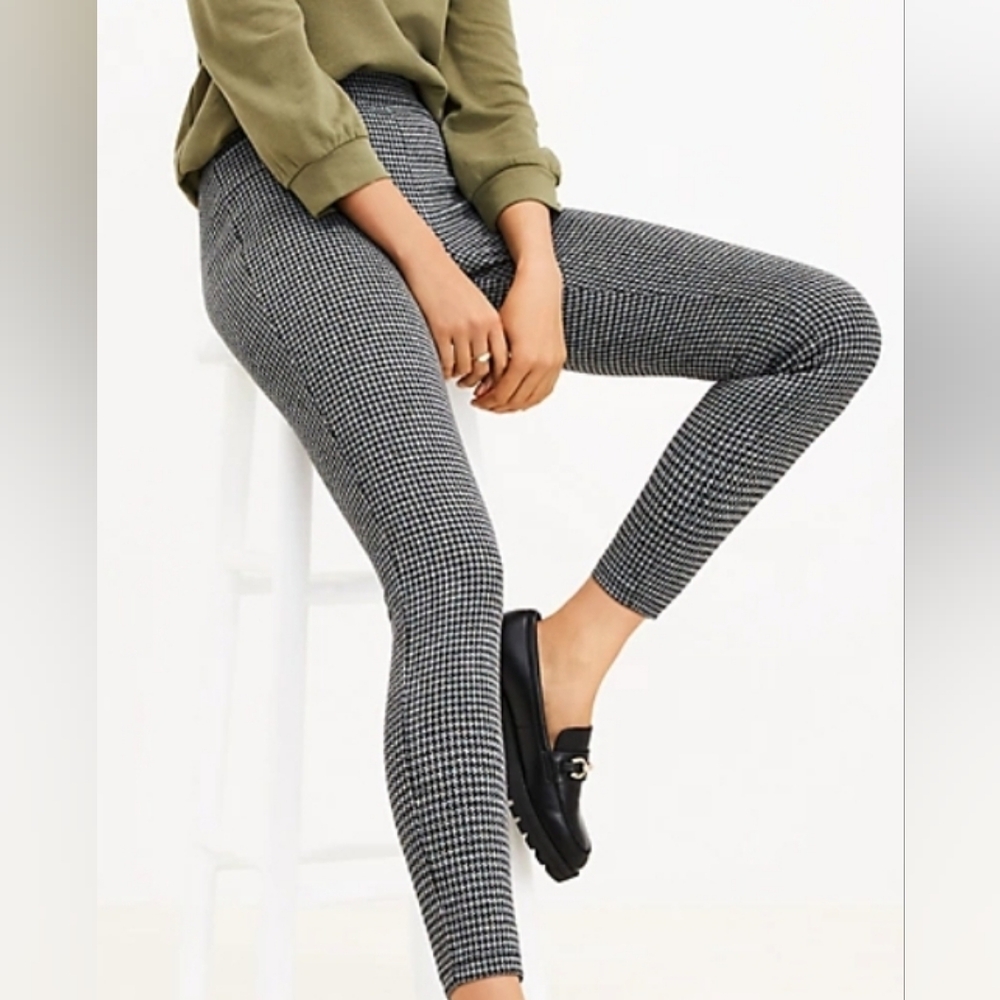 Houndstooth Leggings by Loft